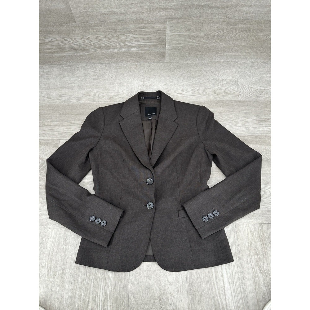 The Limited Blazer Jacket Women's Size 4 Brown Career Office Suit